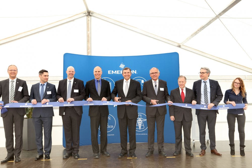 EMERSON eröffnet neues Firmengebäude für Medizintechnik und Proportionaltechnik von ASCO